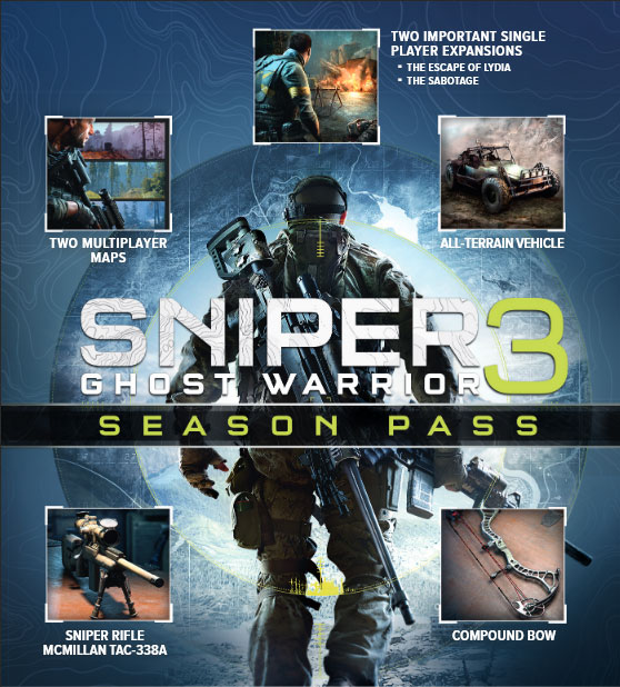Season Pass Sniper Ghost Warrior 3